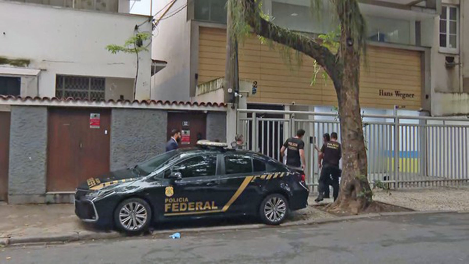 La Policía de Brasil ejecutó órdenes de registro (Captura/TV Globo)