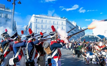 Recreación histórica de los sucesos del 2 de mayo