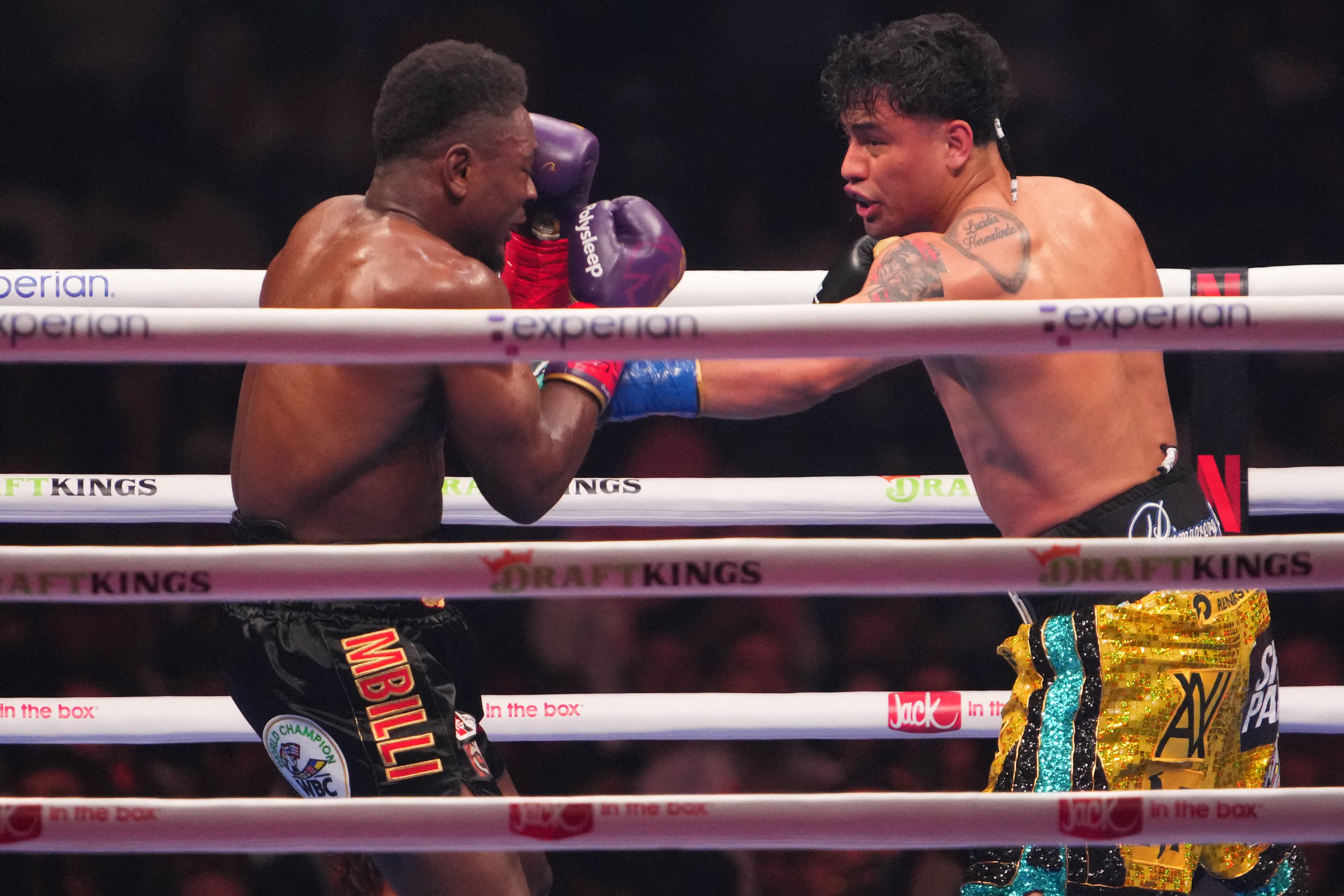 Christian Mbilli enfrentará al Canelo a fines del 2026. Credit: Joe Camporeale-Imagn Images