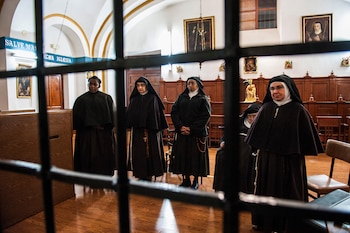 Monjas de clausura en Mula,