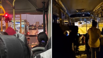 Un bus del Metropolitano se