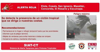 Como recomendación, autoridades pidieron a