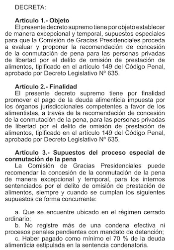 Gobierno facilitará que sentenciados por omisión de alimentos salgan de prisión antes de tiempo