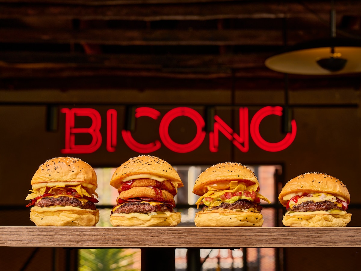 Bícono cumple 10 años en Bogotá con una nueva carta y 17.000 hamburguesas vendidas al mes