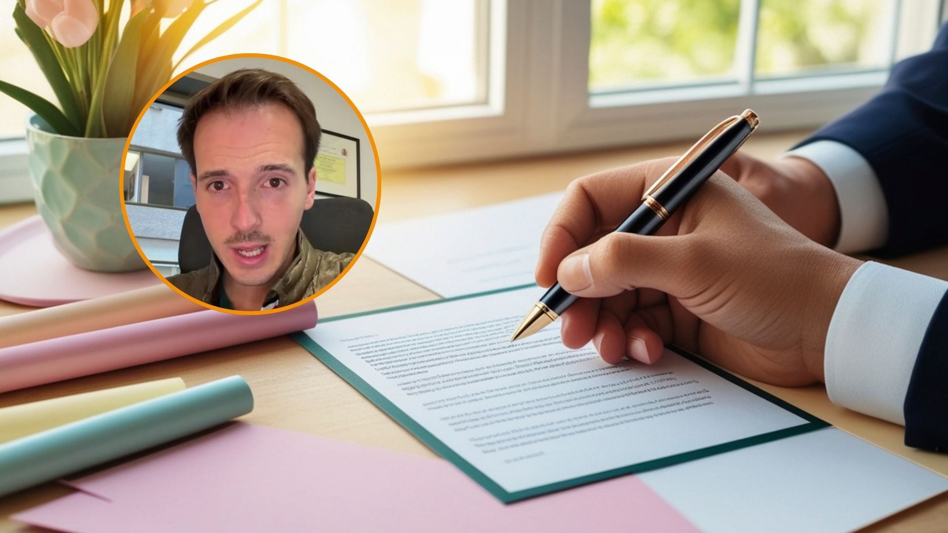 Carlos Melio, abogado laboralista: “Si tu empresa te hace firmar documentos rápido y sin explicar nada, cuidado” (Montaje Infobae)