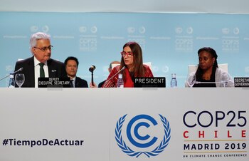 La COP25 iba a realizarse en Chile, pero las protestas en el país sudamericano hicieron que los organizadores trasladaran la sede a Madrid (Foto: Reuters)