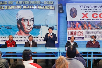 Pedro Castillo se reunió con