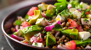 Este guiso de lentejas aporta