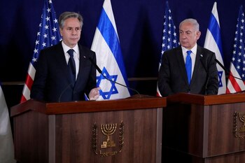 Netanyahu se reunió con Blinken