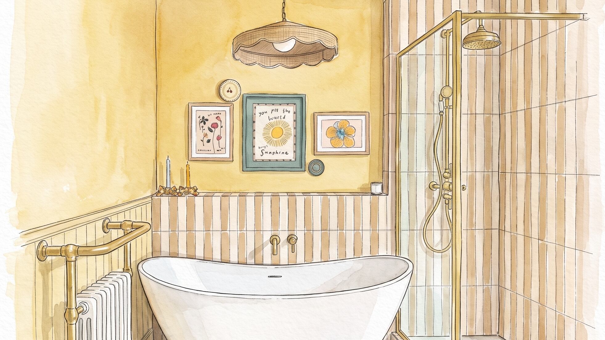Ducha o bañera: Consejos de diseño para el baño familiar