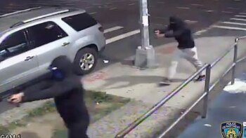 Las imágenes del tiroteo en