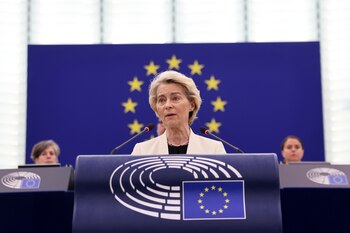 La presidenta de la Comisión