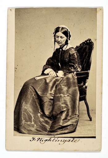 Una foto de Florence Nightingale