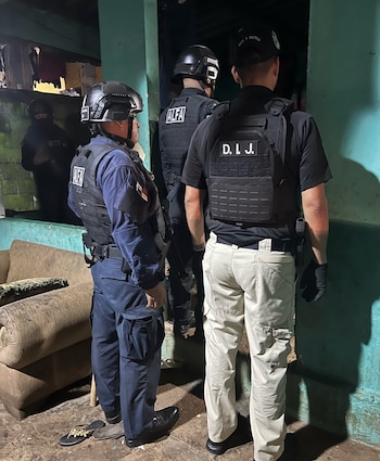 Los allanamientos forman parte de la Operación Bastión, dirigida contra organizaciones criminales que operan en sectores del área metropolitana. Tomada del MP