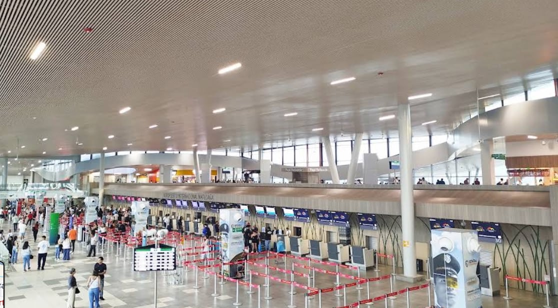 Aeropuerto Internacional Matecaña retoma operaciones y abre paso a la reactivación económica de Pereira - crédito Google Maps
