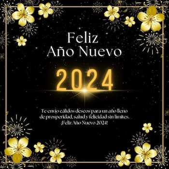 Postales e imágenes con frases motivadoras para compartir por Año Nuevo 2024