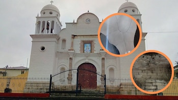 Terremoto de 7.2 agrava daños en iglesia de Coracora: suspenden misas y no subirán imagen de la Virgen de las Nieves a la cúpula