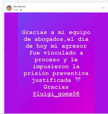 Agresor se queda en la