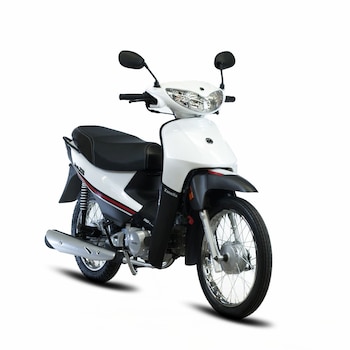 La ZB 100, modelo más vendido en la actualidad de Zanella que sin embargo está lejos del liderazgo de una Honda del mismo segmento.