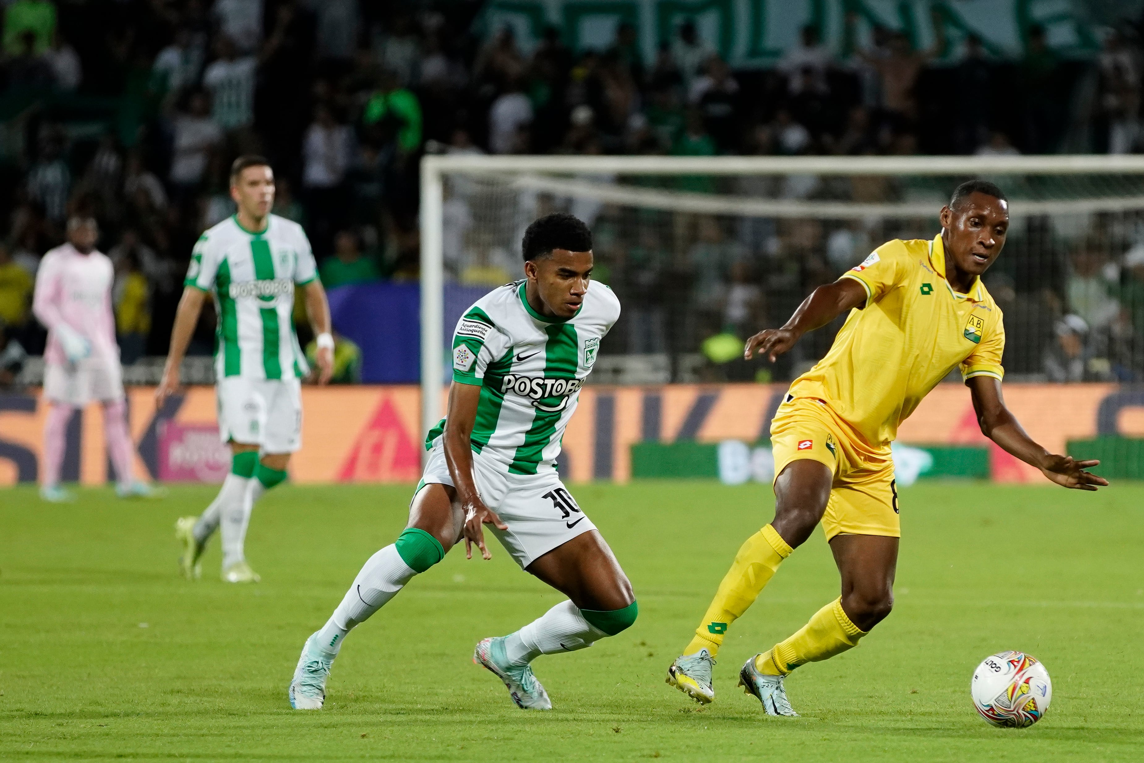 Jhon Solis jugó 38 partidos en Atlético Nacional, antes de ser vendido al futbol europeo - crédito Colprensa