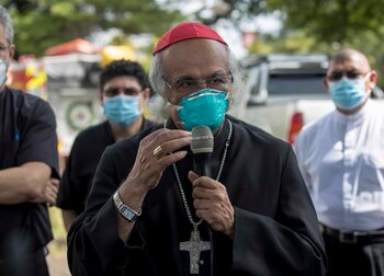 En imagen, el cardenal de
