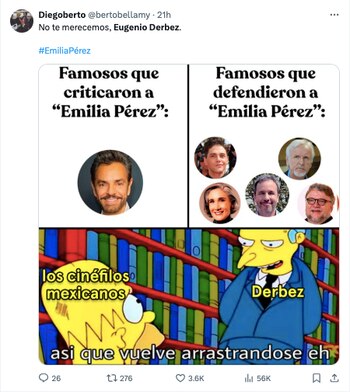 Piden disculpas a Eugenio Derbez