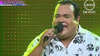 Percy Pérez, imitador de Tito Nieves.