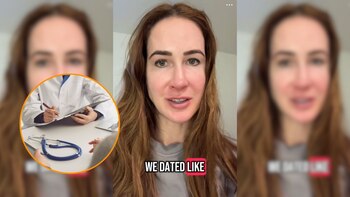 Una mujer sufre una infección