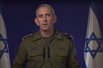 Daniel Hagari, portavoz del Ejército de Israel (FDI/EuropaPres)