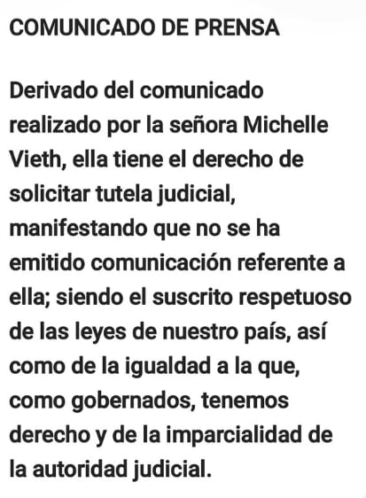 Héctor Soberón afirma el respeto a las leyes y a la imparcialidad de la autoridad judicial (hector_soberon )