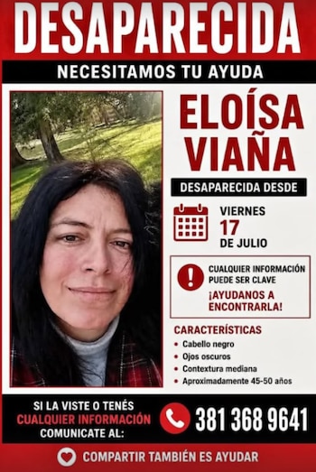 Buscan a una mujer desaparecida desde hace cinco días en Tucumán