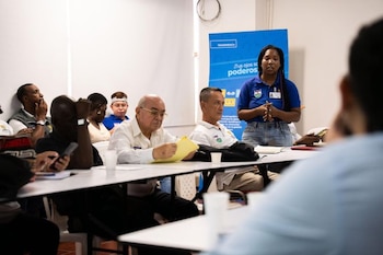 Representantes del Gobierno, comunidades y ediles revisaron los avances y retrasos del proyecto Multicampus Universitario del Oriente. - crédito Ministerio de Educación