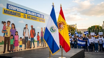 Con respaldo español de USD 700,000 El Salvador impulsa proyecto de reintegración para mujeres migrantes retornadas