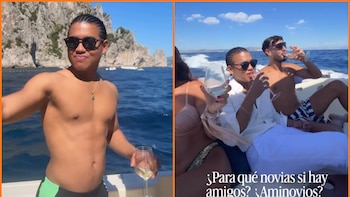 Miguel Polo Polo presumió sus vacaciones en Italia con “aminovios” y yates: reveló por qué no está trabajando con Abelardo de la Espriella