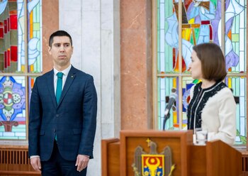 La presidenta de Moldavia, Maia