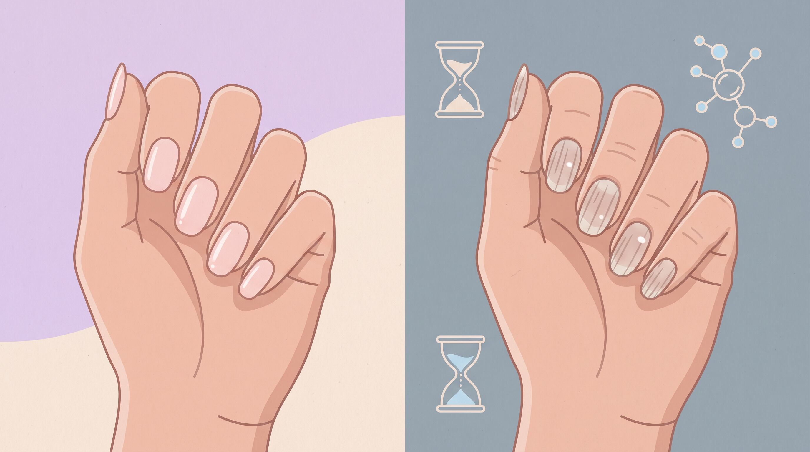 Por qué las uñas se deterioran más rápido a partir de los 40 años y cómo evitarlo