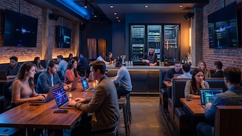 Pagas una cerveza y tienes IA ilimitada: así funciona el curioso bar de la inteligencia artificial