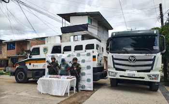 El dinero estaba escondido en