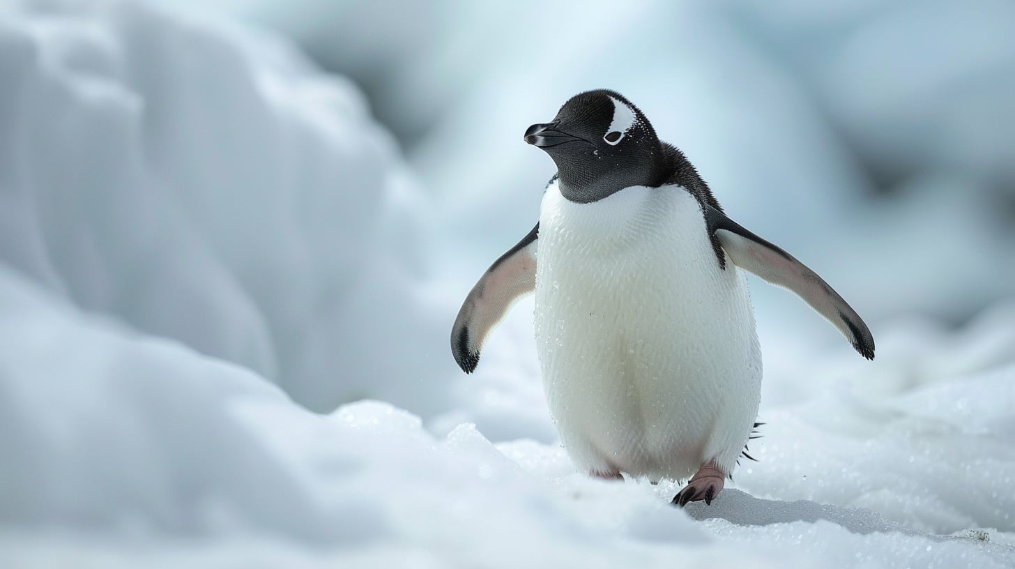 La actualización de la Lista Roja de la UICN posiciona al pingüino emperador, al lobo marino antártico y al elefante marino del sur en riesgo de extinción por cambio climático (Imagen Ilustrativa Infobae)