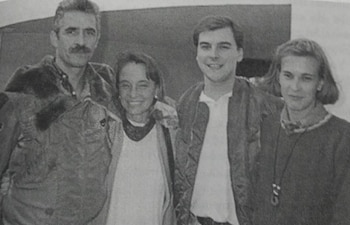 Carballo y Fioni, junto a