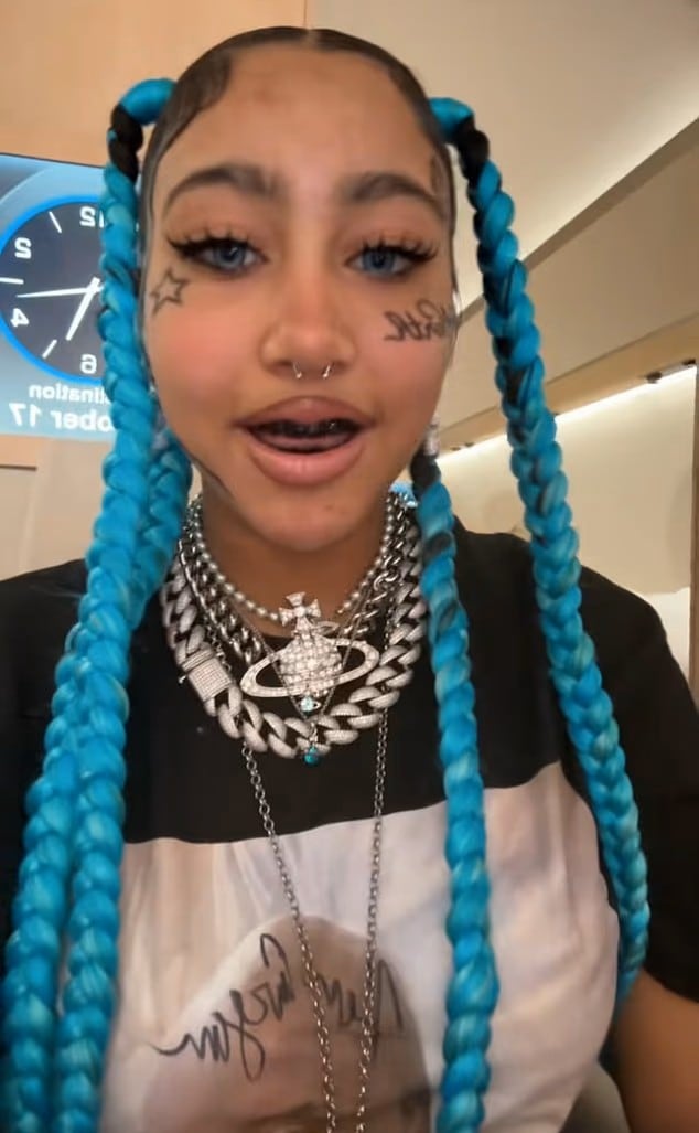 North West aseguró que la música no es un pasatiempo. (TikTok/Kimandnorth)
