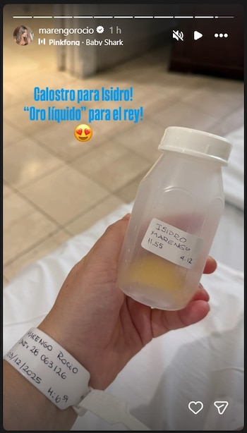 La modelo compartió en Instagram