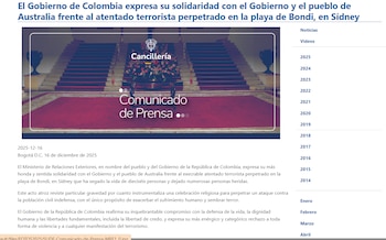 Cancillería rechazó el tiroteo en