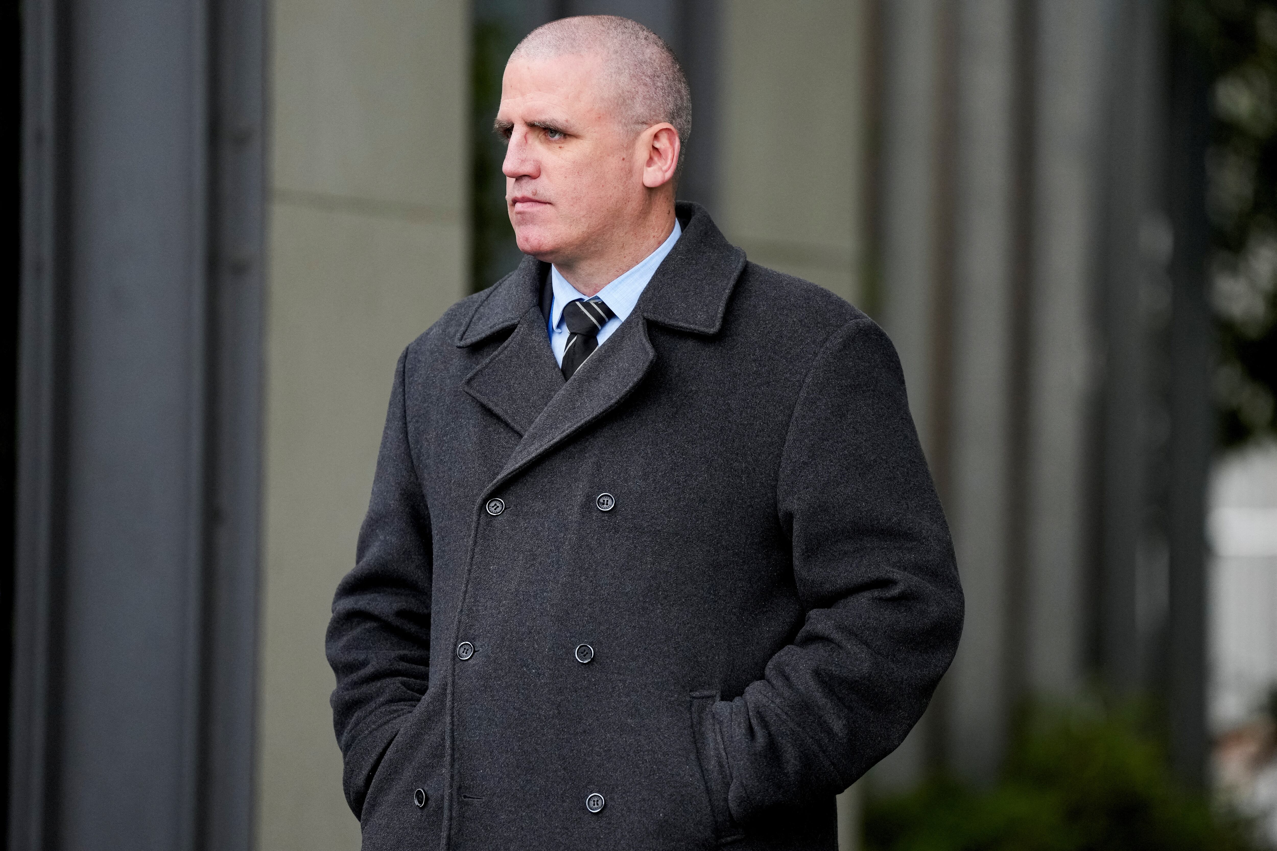 Detective al mando del agente Stephen Eppingstall, investigador principal del caso de envenenamiento por hongos que involucra a Erin Patterson. REUTERS/Asanka Brendon Ratnayake