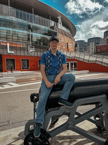 El ex futbolista pasó por