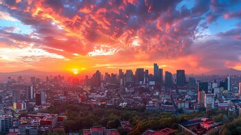 El clima soleado y seco