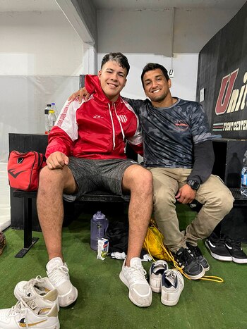 Olmedo "Gianluca termina la lucha