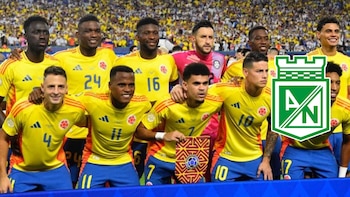 Atlético Nacional es el equipo más presente en la carrera de los futbolistas que conforman la pre-lista de Colombia