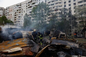 A principios de mayo, Rusia intensificó sus ataques sobre Kharkiv con el objetivo de avanzar y conquistar nuevas localidades (REUTERS)
