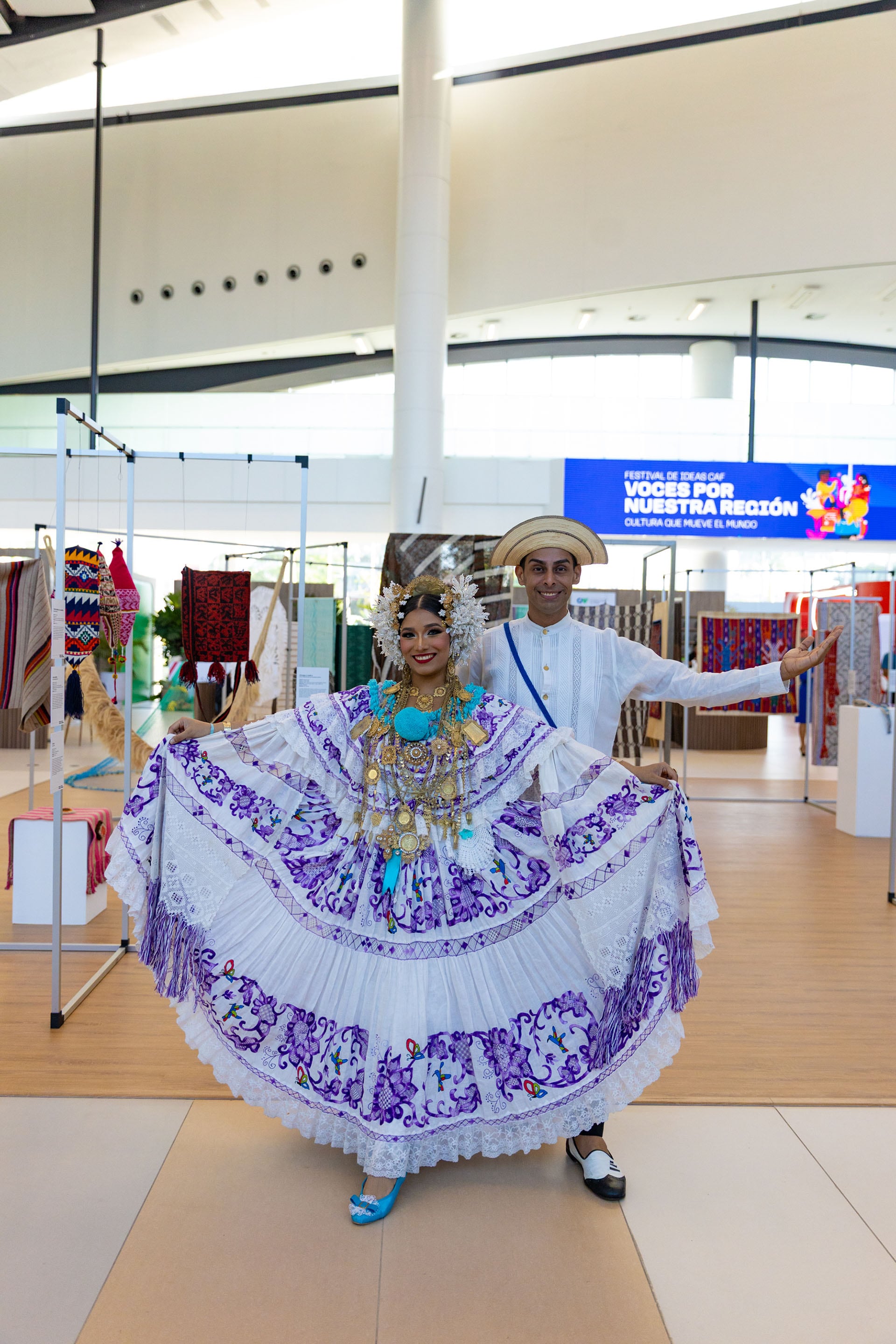 El Festival CAF “Voces por nuestra región: Cultura que mueve el mundo” acompaña la agenda del foro con actividades culturales y artísticas